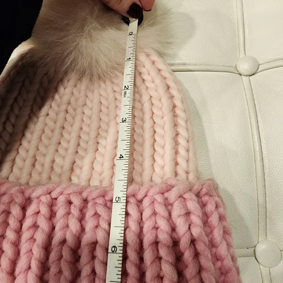 Eugenia Kim Pink PomPom Hat